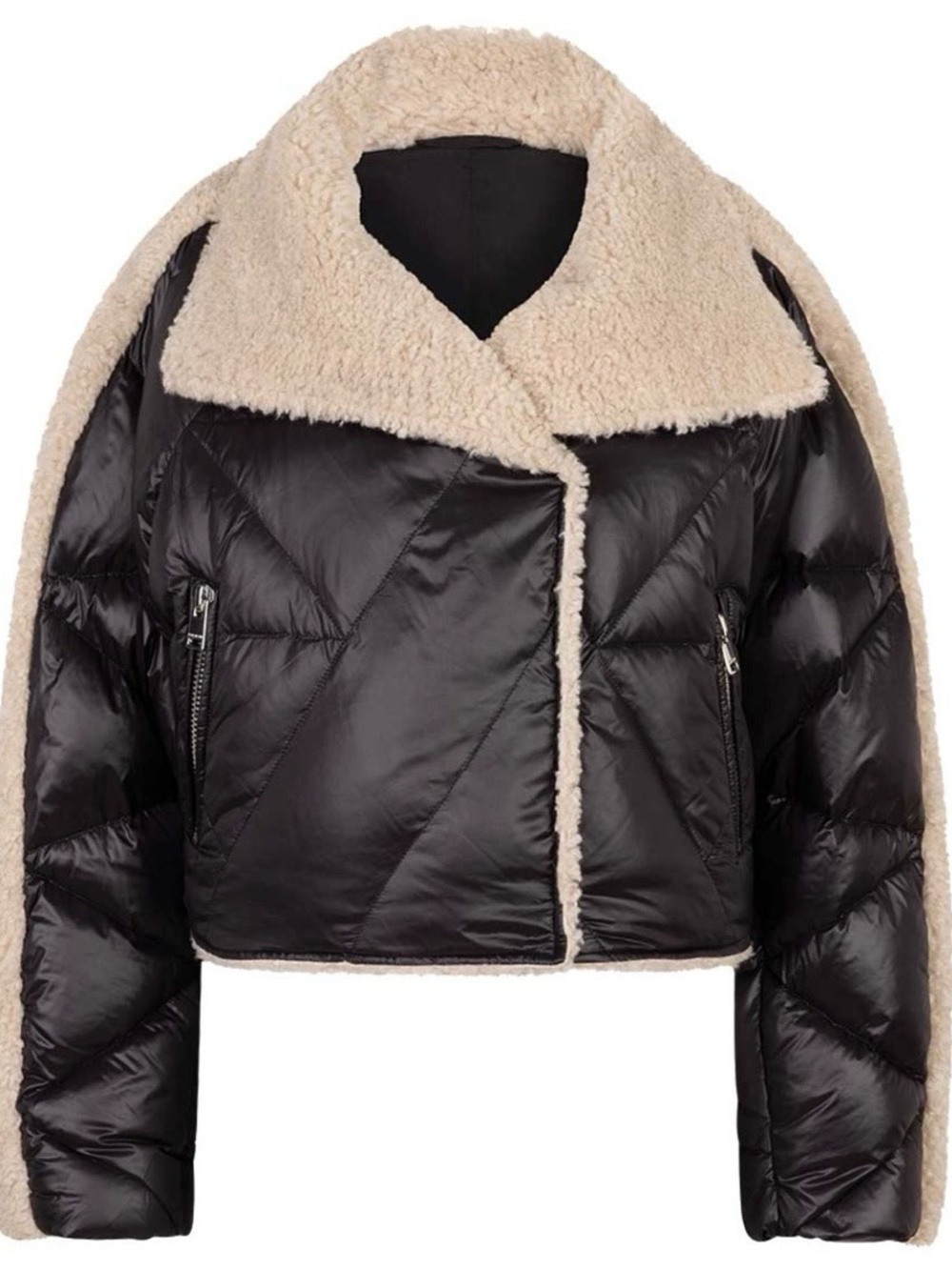 HEARTLOOM Solas Jacket Black Cream Large